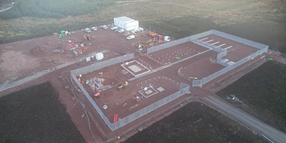 Substation construction security